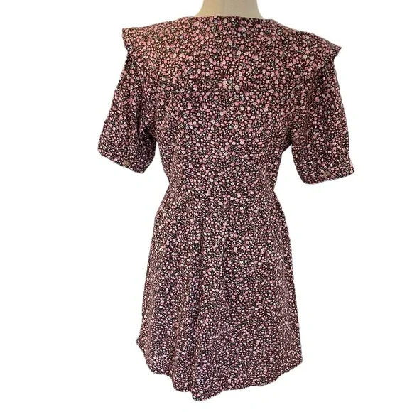 TUCKERNUCK Hyacinth House Ruffle Collar Ditsy Floral Sadie Mini Dress - Picture 8 of 16